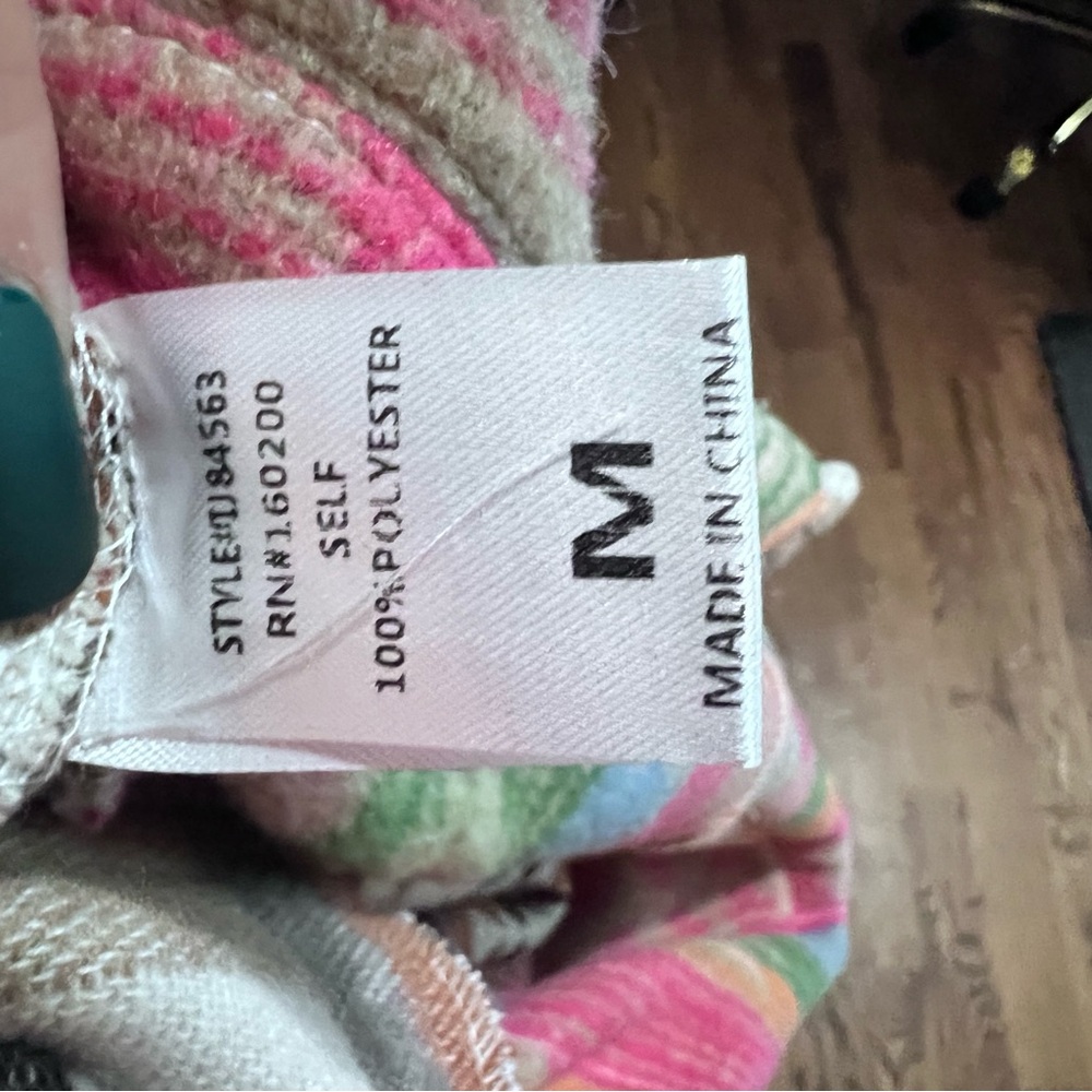 Multicolor Patterned Button Down Shirt - image 4